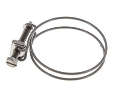 Collier de serrage 65 - 70 mm Acier galvanisé