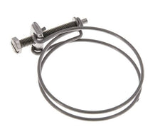 Collier de serrage 65 - 70 mm Acier galvanisé