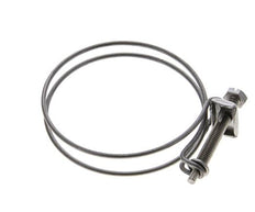 Collier de serrage 70 - 75 mm Acier galvanisé