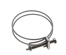 Collier de serrage 70 - 75 mm Acier galvanisé