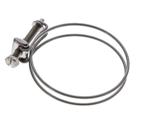 Collier de serrage 70 - 75 mm Acier galvanisé