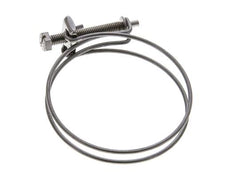 Collier de serrage 70 - 75 mm Acier galvanisé