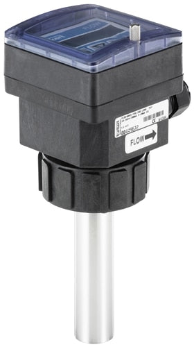 Débitmètre électromagnétique à insertion, capteur en acier inoxydable, sonde longue, avec affichage - Bürkert 8045 - 449673