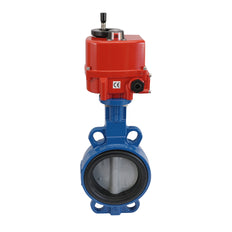 Electric Butterfly Valve DN65 120-240V AC/DC Wafer GGG40 EPDM Drinking water AG5