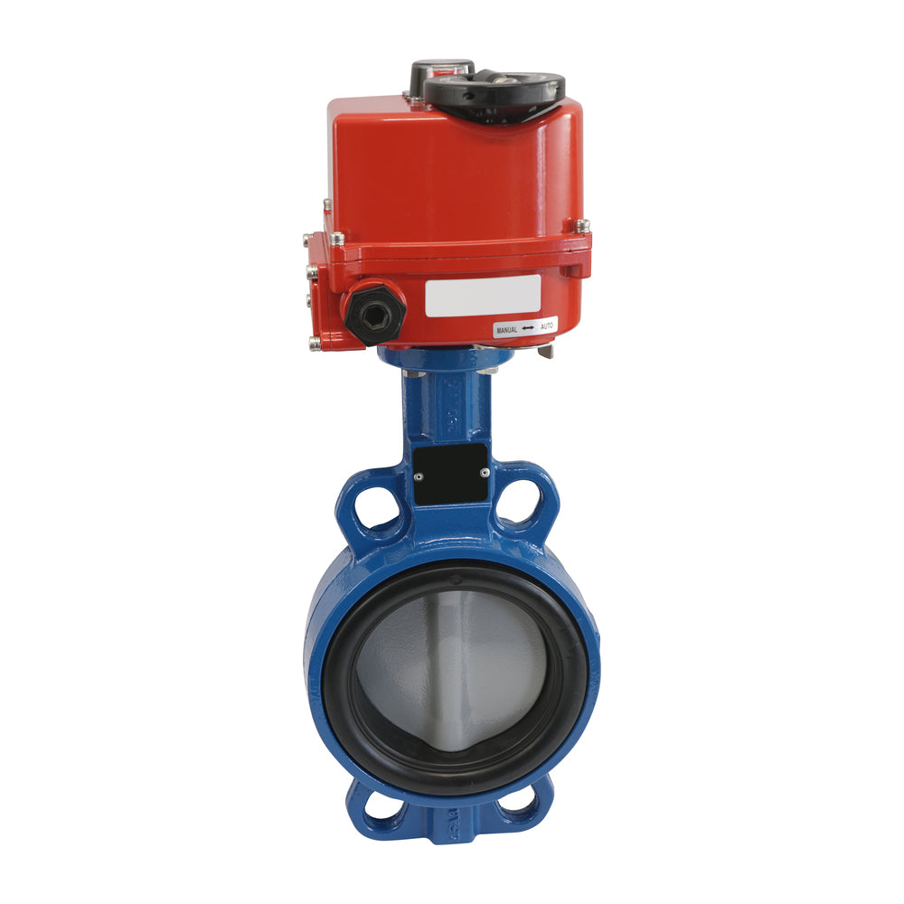 Electric Butterfly Valve DN65 120-240V AC/DC Wafer Stainless Steel EPDM AG5