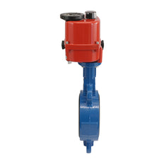 Electric Butterfly Valve DN32 24V AC/DC Wafer GGG40 EPDM Drinking water AG5