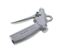 Pistolet à air comprimé en aluminium à débit réglable G1/4 pouce, buse courte