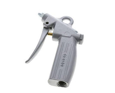 Pistolet à air comprimé en aluminium à débit réglable G1/4 pouce, buse courte