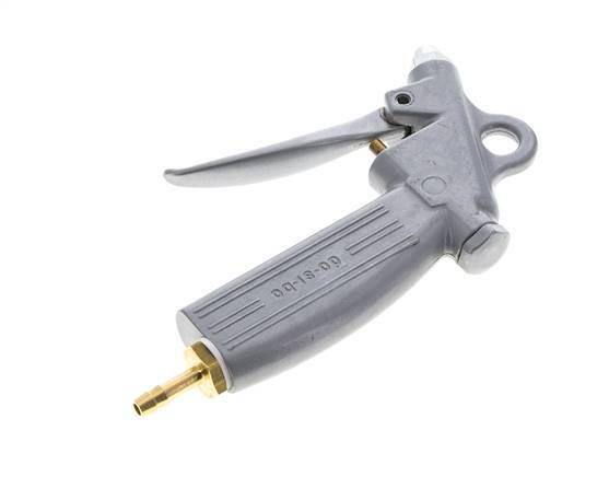 Pistolet à air comprimé en aluminium à débit réglable 6mm, buse courte