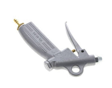 Pistolet à air comprimé en aluminium à débit réglable 6mm, buse courte