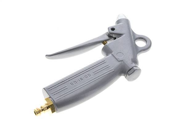 DN5 (Orion) Soufflette à air comprimé en aluminium à débit réglable, buse courte
