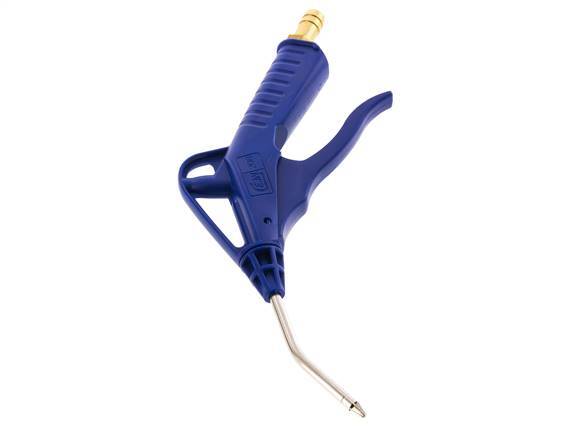 Pistolet à air comprimé en plastique de 13 mm à buse fixe anti-bruit