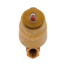 G1/2'' PTFE/NBR 16bar NC Angle Seat Valve Brass AL2