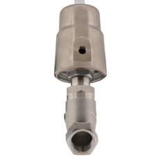 G1-1/4'' PTFE 9bar NC Angle Seat Valve Stainless-Steel/Brass AL2