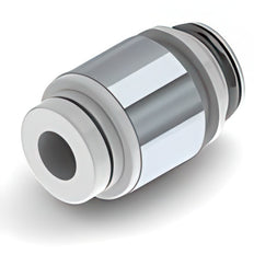SMC 3.2mm Raccord Push-In Assemblage Pour Port De Cylindre Pour Série VQ1000 - VVQ1000-50A-C3 [2 Pièces]