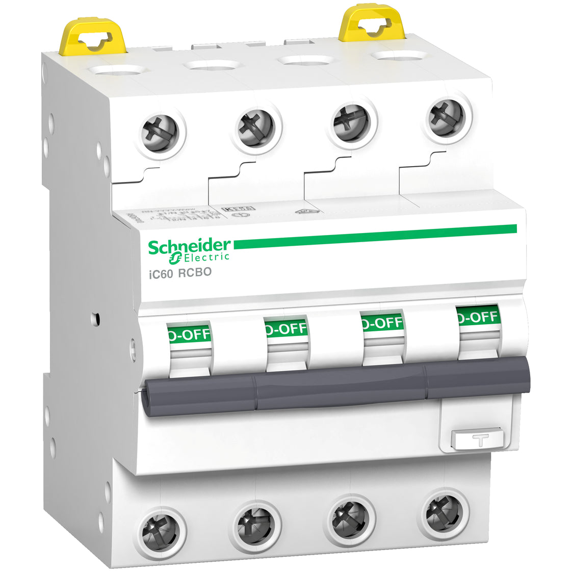 Schneider Electric Acti9 IC60 4P 32A Disjoncteur RCBO - A9D77432