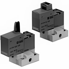 SMC 3/2 Voie Plaque De Base Électrovanne Pneumatique - SY114-6LOU-Q