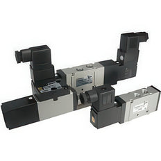 SMC 5/2 Voies En Ligne Électrovanne Pneumatique G1/4'' - VFS2230R-5YOB-02F