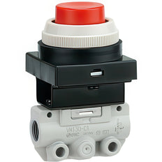 SMC Vanne À Rouleau Mécanique 3/2 Voies Rc1/8'' - VM131-01-02SA