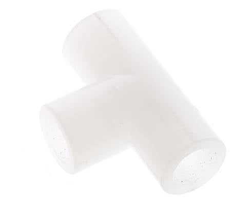 Raccord en T G1/8'' femelle Polyfluorure de vinylidène (pvdf) FDA 10bar (140.5psi)