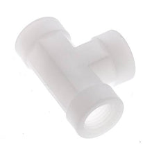 Raccord en T G1/4'' femelle Polypropylène (pp) FDA 10bar (140.5psi)