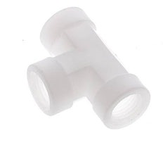 Raccord en T G1/4'' femelle Polypropylène (pp) FDA 10bar (140.5psi)