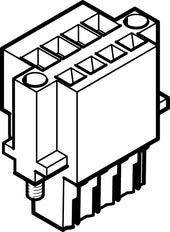 Festo Prise - 575303 [2 Pièces]