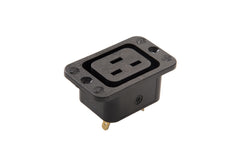 Martin Kaiser MK IEC Inlet Appliance Socket C19 70 Degree 16A Earthing Cont - 766/63/SW [25 Pieces]