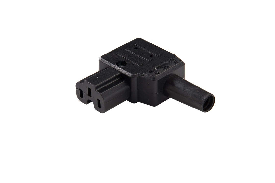 Martin Kaiser MK IEC Appliance Socket C15A Earthing Contact Cable Exit Left - 892/sw [25 Pieces]