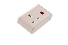 Martin Kaiser UK Prise de couplage 13Amp Mise à la terre Light White - 860/ws [10 Pieces]