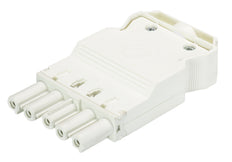 Wieland Gesis Connecteur Classique 5P Femelle 20A 250/400V - 92.953.5053.0 [50 Pièces]
