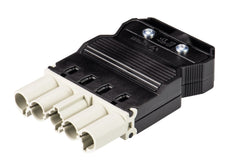 Wieland Gesis Connecteur classique 5P mâle 20A 250V/400V - 92.954.4553.0 [50 Pièces]