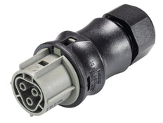 Wieland RST Classic Straight Connector 3P Female 25A - 96.031.4154.3 [100 Pieces]