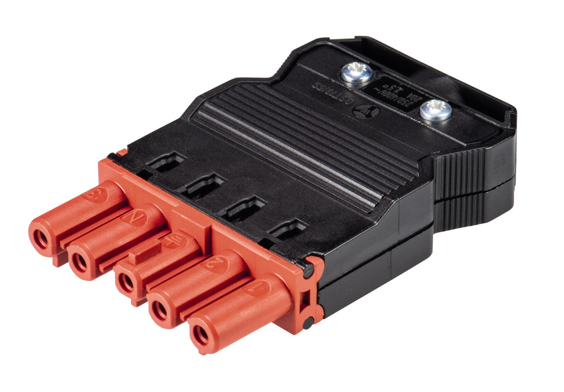 Wieland Gesis Connecteur Classique 5P Femelle 20A 250/400V - 92.953.4553.5 [50 Pièces]