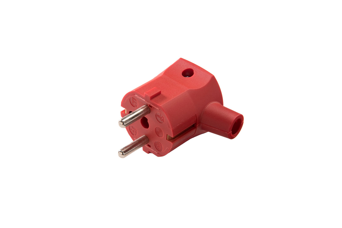 Martin Kaiser Red MK Plug With Earthing Contact Systems - 577/RT [50 Pieces] (en anglais)