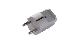 Martin Kaiser MK Plug Contact de mise à la terre sans manchon Gris Noir - 519oT/gr [50 Pièces]