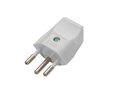 Martin Kaiser Swiss Plug Type J CH T12 Gris Avec Contact de Mise à la Terre - 521N/GR [100 Pieces]