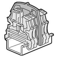 Viking3 Plaque d'extrémité 3 Stage Terminal Block - 037554 [20 Pieces]