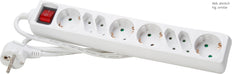 Kopp 8-Way Socket Switch Arctic White Edge - 129502003 [10 Pieces]