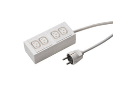Martin Kaiser 4-Way C13 Socket Combination 1.5m H05VVF3G1.0 - 573ZL/740/KWS [10 Pieces]