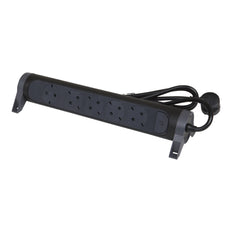 Legrand Premium 5x2P+A 1.5m Cordon Noir Prise (Prise européenne) - 694532 [5 Pièces]