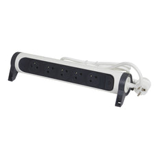 Prise Legrand Premium 5x2P avec cordon de 1,5m (Prise européenne) - 049451 [5 Pièces]
