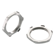 Pflitsch EMC M25 Écrou De Serrage En Laiton Nickelé - GMM225/7PA [2 Pièces]