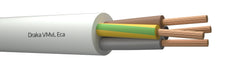 Câble En Vinyle Draka 4G1.5mm² Classe 5 Blanc Eca - 803874 [100 Mètres]