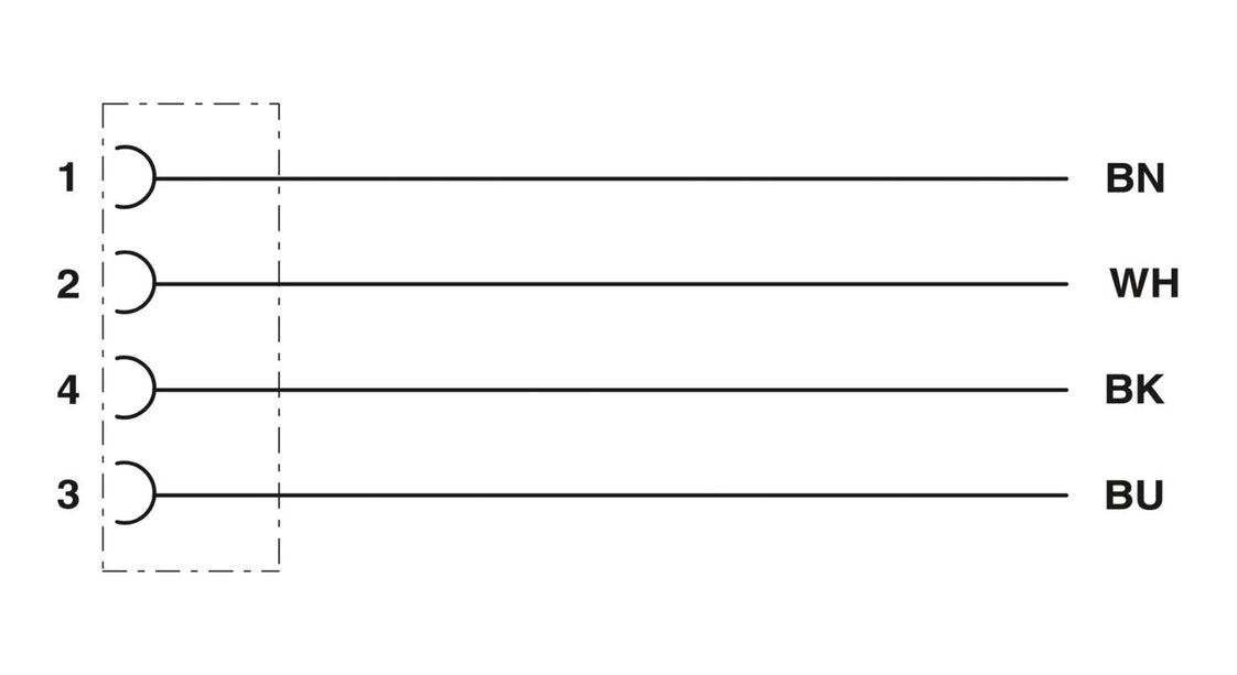 Phoenix Contact SAC-4P-10.0-PUR/M Câble pour capteurs/acteurs avec connecteur - 1683484