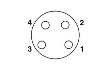 Phoenix Contact SAC-4P-10.0-PUR/M Câble pour capteurs/acteurs avec connecteur - 1683484