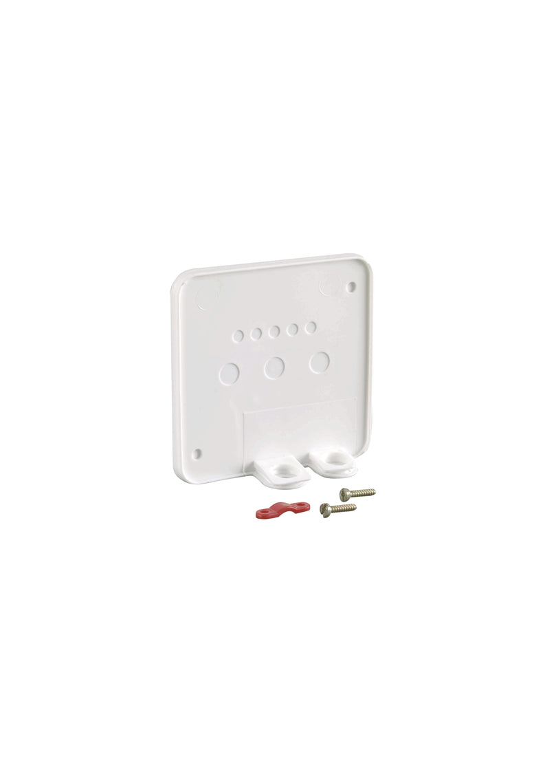 ABL Plaque de base pour prise électroménager 2505010 IP44 Gris - 2505018 [10 Pièces]