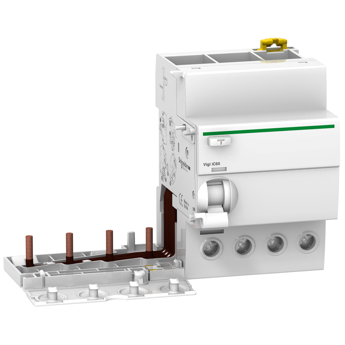 Schneider Electric Vigi IC60 4P 63A 300mA Type A Module RCD - A9V24463