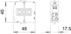 OBO CombiController V25 Parafoudre 280V - 5097053
