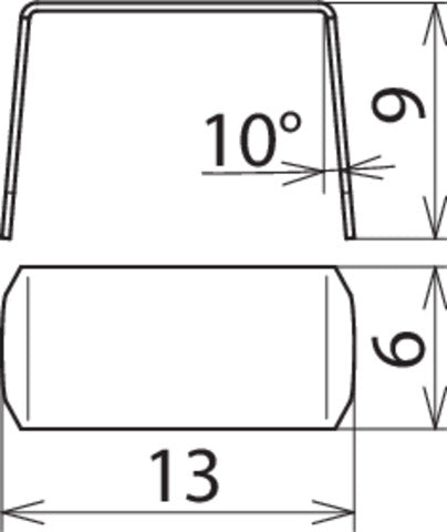 Dehn Number Insert 0 Stainless Steel Version 2A - 490000 [100 Pieces]